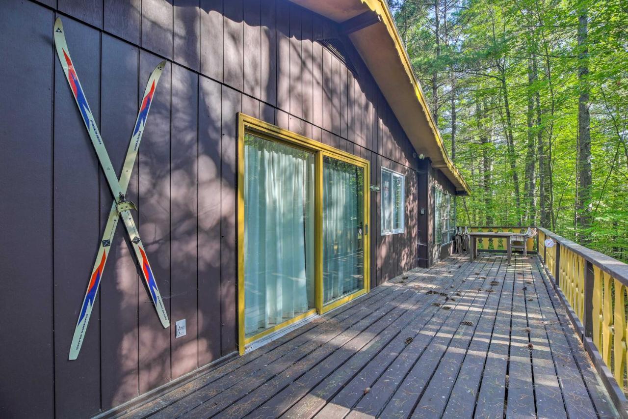 Cozy Adirondacks Cabin Walk To Lake Eaton! Jay Exteriér fotografie